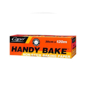 Capri Handy Bake Baking Paper Roll Non-Stick 30cm x 120M