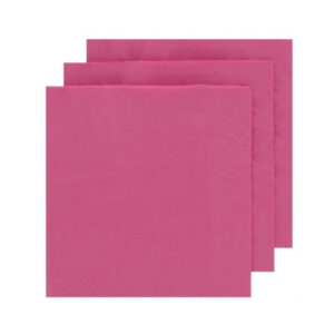 Dinner Napkin 2 ply Pink - vs packaging