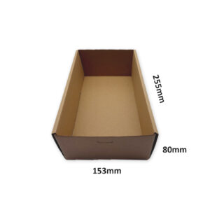 GRAZING BOXES Catering Box Brown Tray 1 XSmall Lid