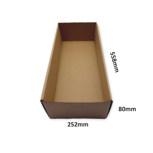 GRAZING BOXES Catering Box Brown Tray 3 Large Base